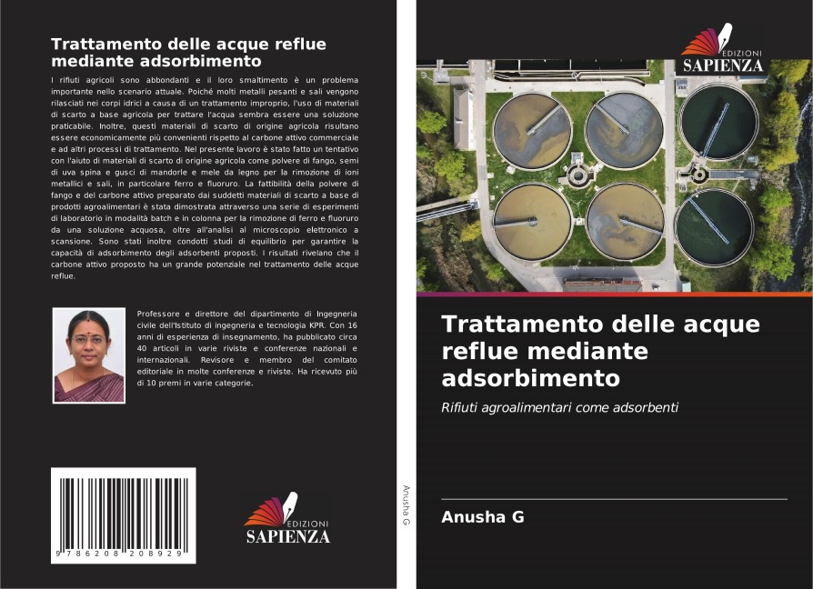 Trattamento delle acque reflue mediante adsorbimento - Anusha G