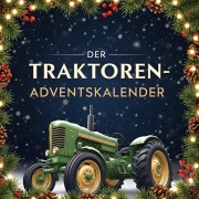 Cover-Bild zum Titel 'Der Traktoren-Adventskalender' von 'Nora Schmied'