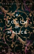 Cover-Bild zum Titel 'A Touch of Malice' von 'Scarlett St. Clair'