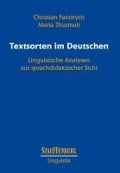Cover-Bild zum Titel 'Textsorten im Deutschen' von 'Christian Fandrych, Maria Thurmair'