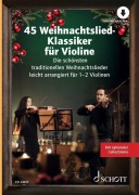Cover-Bild zum Titel '45 Weihnachtslied-Klassiker für Violine' von ''