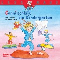 Cover-Bild zum Titel 'LESEMAUS: Conni schläft im Kindergarten' von 'Liane Schneider'