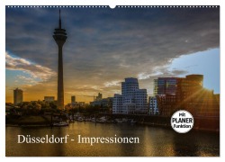 Cover-Bild zum Titel 'Düsseldorf - Impressionen (Wandkalender 2026 DIN A2 quer), CALVENDO Monatskalender' von 'Michael Fahrenbach'