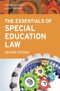 Cover-Bild zum Titel 'The Essentials of Special Education Law, Second Edition' von 'Andrew M Markelz, David F Bateman'