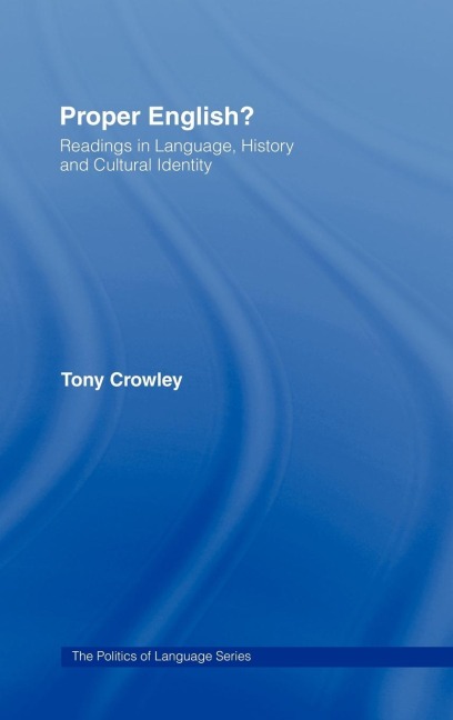 Proper English - Tony Crowley