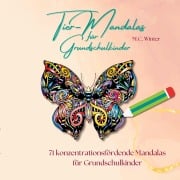 Cover-Bild zum Titel 'Tier-Mandalas für Grundschulkinder' von 'M. C. Winter'