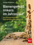 Cover-Bild zum Titel 'Bienengemäß imkern im Jahreslauf' von 'Günter Friedmann'