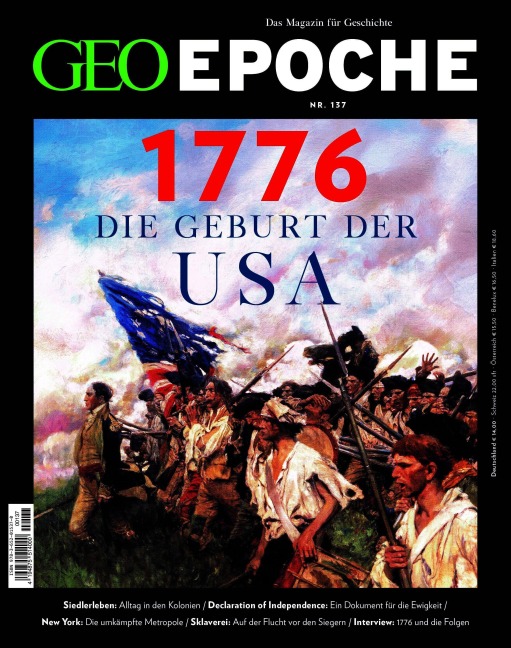 GEO Epoche 137/2026 - 1776 Die Gebut der USA - Jürgen Schaefer, Katharina Schmitz