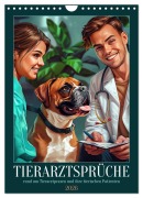 Cover-Bild zum Titel 'Tierarztsprüche (Wandkalender 2026 DIN A4 hoch), CALVENDO Monatskalender' von 'Sabine Löwer'