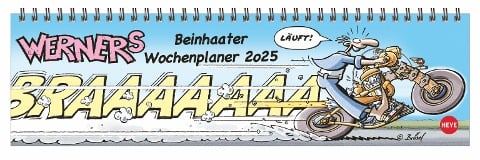 Werner Wochenquerplaner 2025 - Rötger Feldmann