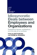 Cover-Bild zum Titel 'Idiosyncratic Deals between Employees and Organizations' von ''