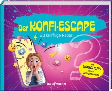 Cover-Bild zum Titel 'Der Konfi-Escape - 20 knifflige Rätsel: Version Mädchen' von 'Emil Schwarz'