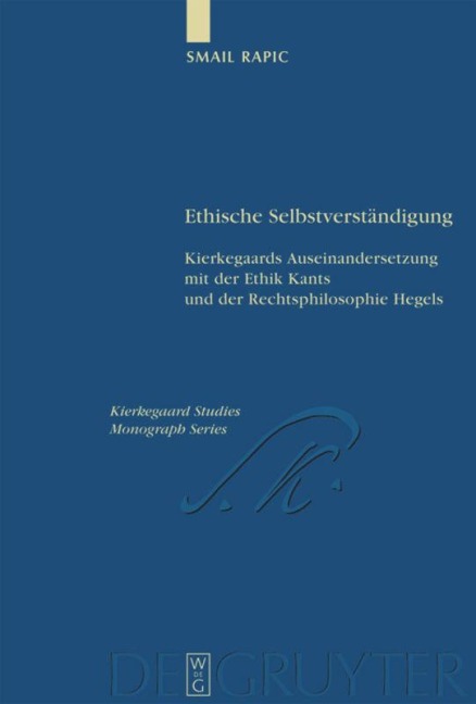 Ethische Selbstverständigung - Smail Rapic