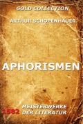 Cover-Bild zum Titel 'Aphorismen' von 'Arthur Schopenhauer'