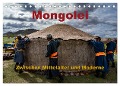 Mongolei - Zwischen Mittelalter und Moderne (Tischkalender 2025 DIN A5 quer), CALVENDO Monatskalender - Roland Störmer