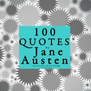 Cover-Bild zum Titel '100 quotes by Jane Austen' von 'Jane Austen'