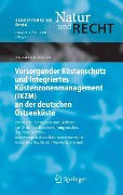 Cover-Bild zum Titel 'Vorsorgender Küstenschutz und Integriertes Küstenzonenmanagement (IKZM) an der deutschen Ostseeküste' von 'Thomas Bosecke'