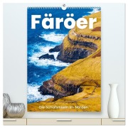 Cover-Bild zum Titel 'Färöer - Die Schafsinseln im Norden. (hochwertiger Premium Wandkalender 2027 DIN A2 hoch), Kunstdruck in Hochglanz' von 'Sf'