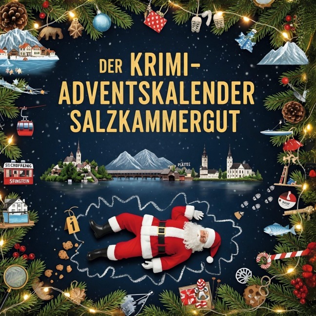 Der Krimi-Adventskalender Salzkammergut - Olivia König