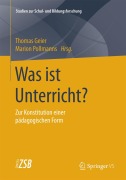 Cover-Bild zum Titel 'Was ist Unterricht?' von ''