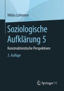 Cover-Bild zum Titel 'Soziologische Aufklärung 5' von 'Niklas Luhmann'