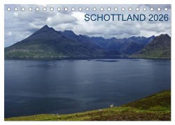 Cover-Bild zum Titel 'Schottland 2026 (Tischkalender 2026 DIN A5 quer), CALVENDO Monatskalender' von 'Katja Jentschura'