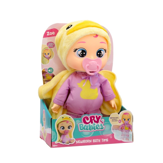 Cry Babies NewBorn Bath Time Zoe - 