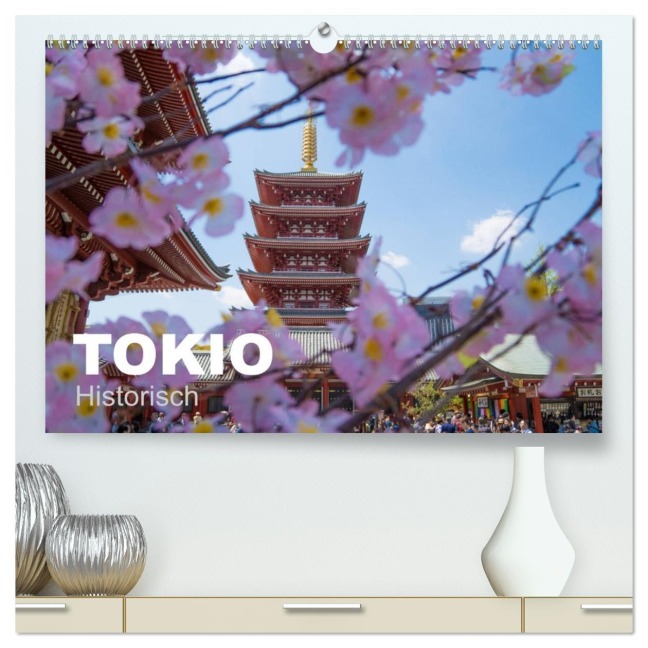 Tokio Kalender mit historischen Tempeln und Schreinen (hochwertiger Premium Wandkalender 2026 DIN A2 quer), Kunstdruck in Hochglanz - Michael Schindler