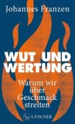Cover-Bild zum Titel 'Wut und Wertung' von 'Johannes Franzen'