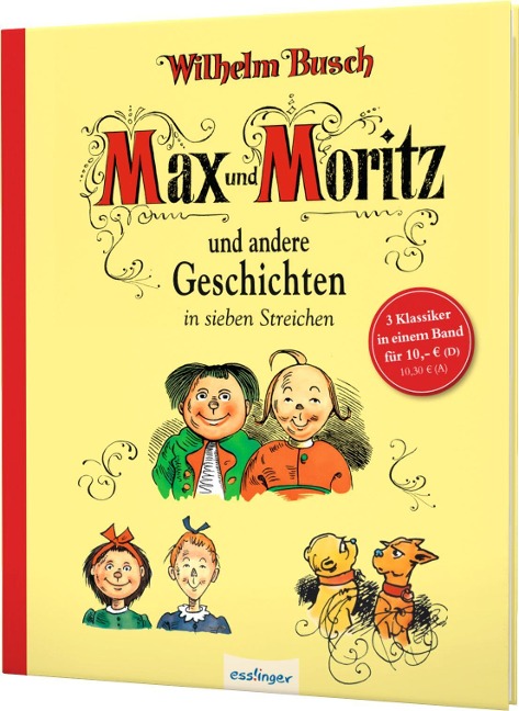 Max und Moritz und andere Geschichten in sieben Streichen - Wilhelm Busch, Wilhelm Herbert