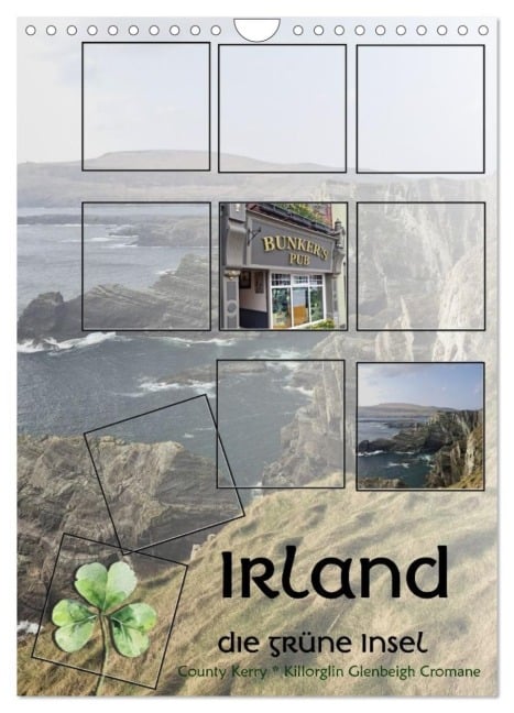 Irland - die grüne Insel (Wandkalender 2026 DIN A4 hoch), CALVENDO Monatskalender - Kerstin Grüttner