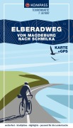 Cover-Bild zum Titel 'KOMPASS Fahrrad-Tourenkarte Elberadweg - von Magdeburg nach Schmilka 1:50.000' von ''