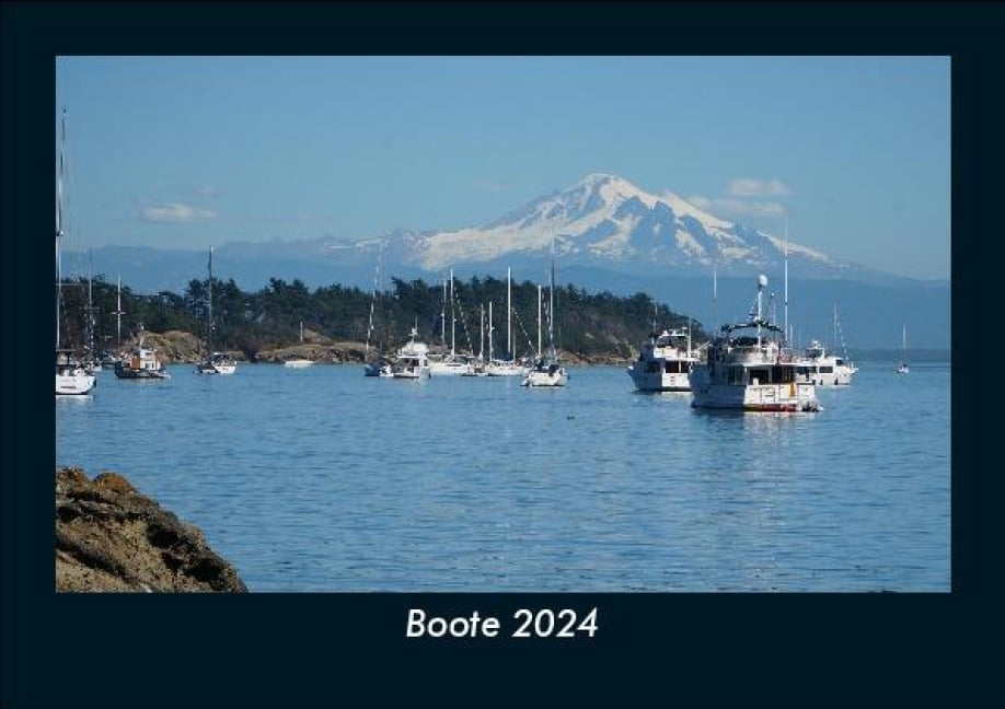 Boote 2024 Fotokalender DIN A5 - Tobias Becker