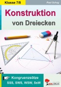 Cover-Bild zum Titel 'Konstruktion von Dreiecken' von 'Paul Schug'