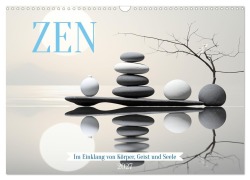 Cover-Bild zum Titel 'Zen (Wandkalender 2027 DIN A3 quer), CALVENDO Monatskalender' von 'Cathrin Illgen'