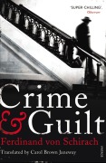 Cover-Bild zum Titel 'Crime and Guilt' von 'Ferdinand von Schirach'