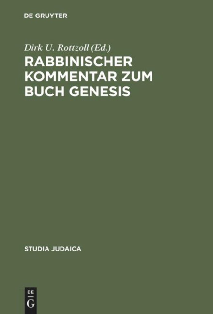 Rabbinischer Kommentar zum Buch Genesis - 