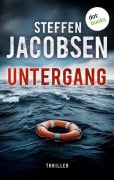 Cover-Bild zum Titel 'Untergang - Jensen und Sander ermitteln' von 'Steffen Jacobsen'