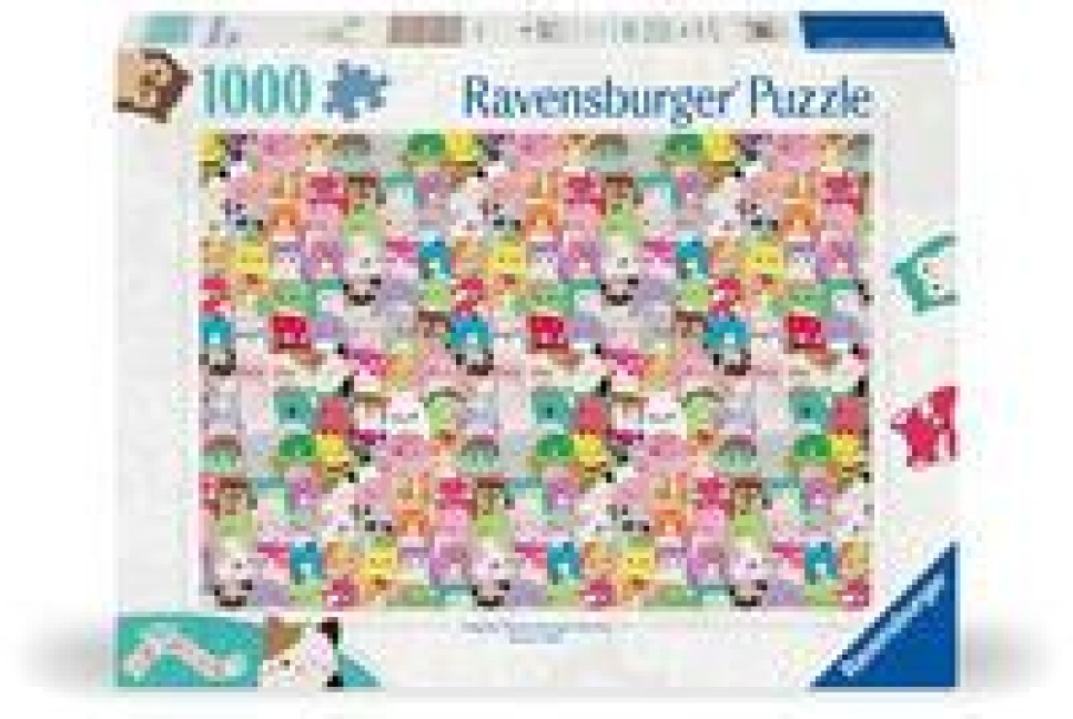 Erwachsenenpuzzle 1000 Teile - Squishmallows - Squishmallows - 