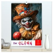 Cover-Bild zum Titel 'Der Clown (hochwertiger Premium Wandkalender 2026 DIN A2 hoch), Kunstdruck in Hochglanz' von 'Peter Roder'