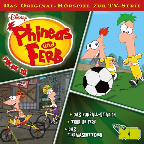 10: Das Fußball-Stadion / Tour de Ferb / Das Tiermaskottchen (Disney TV-Serie) - Jon Colton Barry, James Bernstein