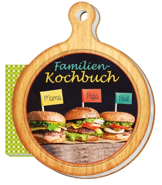 Rezeptbrettchen "Familien - Kochbuch" - 