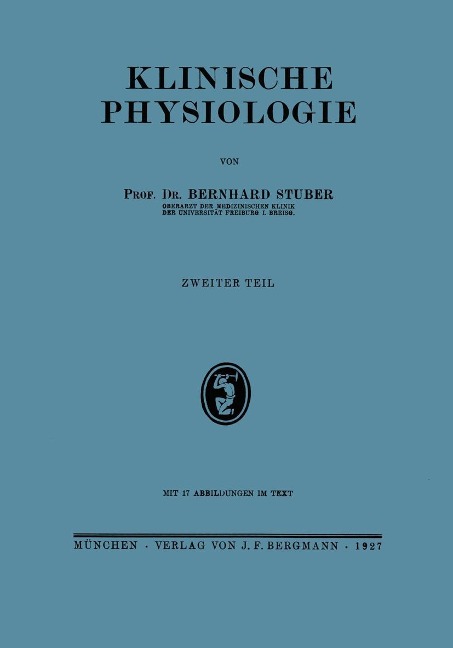 Klinische Physiologie - Berhard Stuber