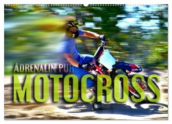 Cover-Bild zum Titel 'Motocross - Adrenalin pur (Wandkalender 2026 DIN A2 quer), CALVENDO Monatskalender' von 'Renate Bleicher'