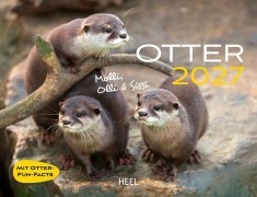 Cover-Bild zum Titel 'Otter Kalender 2027 Wandkalender Eintragkalender' von ''