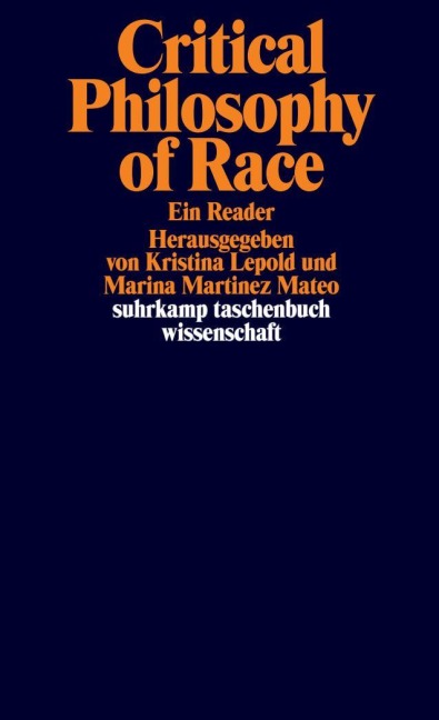 Critical Philosophy of Race - 