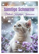 Cover-Bild zum Titel 'Samtige Schnurrer (Wandkalender 2026 DIN A2 hoch), CALVENDO Monatskalender' von 'Ally Bee'