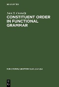 Constituent Order in Functional Grammar - John H. Connolly