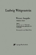 Cover-Bild zum Titel 'Wiener Ausgabe Studien Texte' von 'L. Wittgenstein'