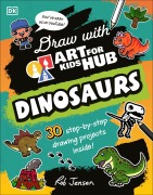 Cover-Bild zum Titel 'Draw with Art for Kids Hub Dinosaurs' von 'Art For Kids Hub, Rob Jensen'